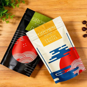 Sachet debout personnalisé de qualité alimentaire pour l'emballage du café, sachet de poudre de matcha, emballage de noix - Product Image 2