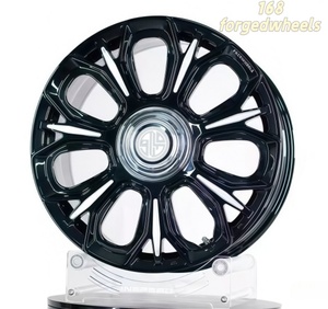 168 jantes personnalisées de <span class=keywords><strong>20</strong></span> pouces, noires, électro-plaquées, forgées, légères, modèle étoilé, adaptées à la BMW <span class=keywords><strong>Série</strong></span> 5/<span class=keywords><strong>Série</strong></span> 7, Infiniti Q70 - Product Image 1