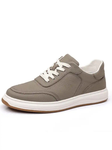 Bonne respirabilité pour garder les pieds au sec. Tendance de la mode printemps-été, chaussures décontractées pour hommes à lacets et bout pointu - Product Image 3