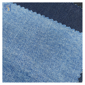 <span class=keywords><strong>Tissu</strong></span> en denim sergé bon marché de l'usine de Guangzhou Foshan, prix du <span class=keywords><strong>tissu</strong></span> en denim extensible en coton et élasthanne 10s à vendre - Product Image 4