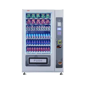 Chocolate Vending Machine with Coin Acceptor/Banknote acceptor/Credit Card Reader