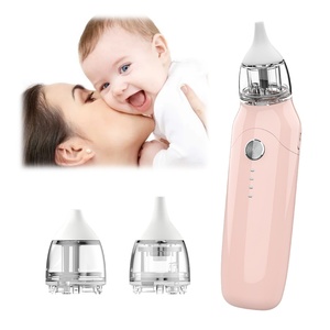 Aspirateur nasal rechargeable pour bébé, nettoyeur de nez pour éliminer les mucosités, les crachats et les sécrétions nasales chez les nourrissons, les tout-petits et les nouveau-nés. - Product Image 2