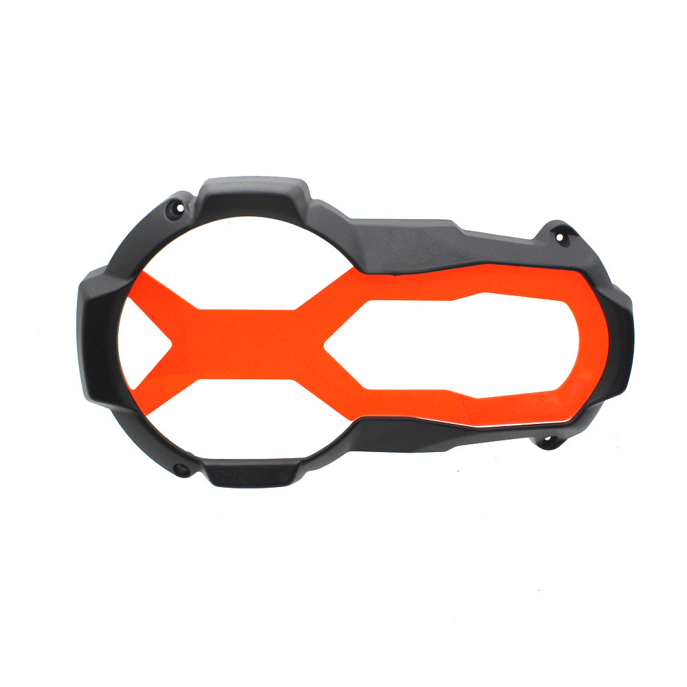 Lampe orange transparente