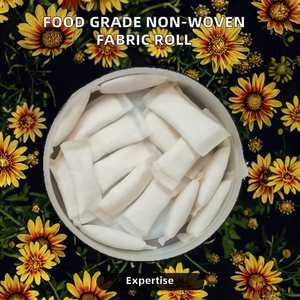 Bán buôn 24/28/30 GSM cấp thực phẩm không dệt vải cuộn phong cách thoáng khí đồng bằng Lọc snus đóng gói giấy phong cách snus bao bì - Product Image 2