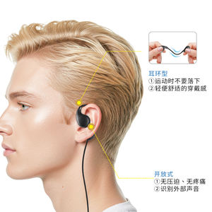 2025 New Release Sport Ready Hook <strong>Earphones</strong> Lightweight Hook <strong>Earphones</strong> Secure Fit Bestselling Open-back Headphone - Product Image 3