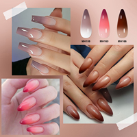 MTSSII Kit de 3 Gels Thermiques pour Ongles – Vernis Semi-Permanent Longue Durée 10ml – Gelée Nude
