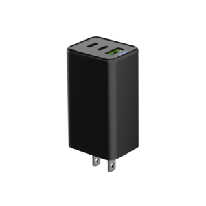 Gan 65 W PD tường sạc 3 cổng máy tính bảng máy tính xách tay sạc chúng tôi cắm FCC cho iPhone Samsung điện thoại di động <span class=keywords><strong>USB</strong></span> tường Outlet 65 Watt - Product Image 5