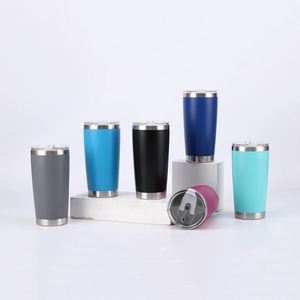 High Quality 20oz <b>Double</b> <b>Wall</b> Vacuum Insulated Stainless Steel Tumbler Outdoor Portable Sports Mug Car Cup for Business Gift - Product Image 2