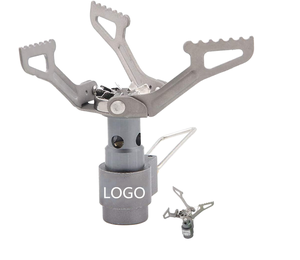Offre Spéciale 25g <span class=keywords><strong>BRS</strong></span> alliage de titane Mini cuisinière à gaz Ultra-Lightportable haute qualité pliant Camping en plein air pour la randonnée utilisation à la plage - Product Image 4