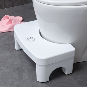 Modern Abs Toilet Step Stool 200kg Capacity Slip Resistant Home Bathroom Safety Equipment - Product Image 1