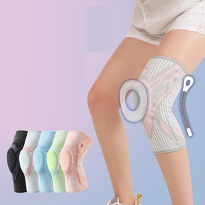 <span class=keywords><strong>Rodilleras</strong></span> <span class=keywords><strong>de</strong></span> Baloncesto <span class=keywords><strong>de</strong></span> Grado Médico HKD, Ligeras, Ajustables, Transpirables, con Amortiguación y Resorte, <span class=keywords><strong>para</strong></span> Correr al Aire Libre - Product Image 1