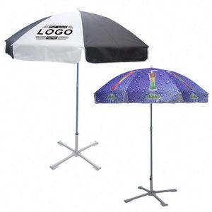 Sombrilla Promocional de Diseño Nuevo OEM, Sombrilla Personalizada, Sombrilla de Playa Publicitaria de 48 Pulgadas - Product Image 1