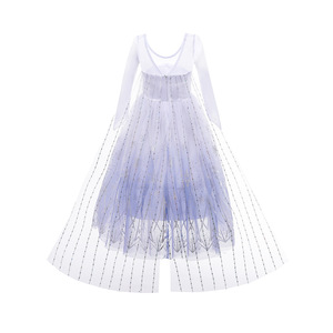 Vêtements pour enfants enfants fête Cosplay Costume à manches longues Sequin princesse fille <span class=keywords><strong>Elsa</strong></span> robe ensemble nouveau <span class=keywords><strong>Elsa</strong></span> <span class=keywords><strong>Anna</strong></span> robe DISP-013 - Product Image 3