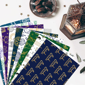 Decoraciones para el Festival de la Luna Nueva, Manualidades, Envoltura de Regalos, Castillo, Reunión Festiva, Ambiente Temático de Estrellas, Artículos para Fiestas - Product Image 4