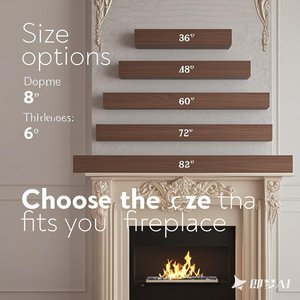 Holz schwimmende Kamin <span class=keywords><strong>Mantel</strong></span> Regal Dekor Wand Display Wand montage dekorative Kamin <span class=keywords><strong>Mantel</strong></span> Regal für Wohnzimmer Lagerung