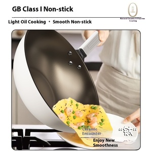 Universel pour poêle à fond plat en céramique Woks antiadhésifs pour la cuisson des poêles à frire - Product Image 3