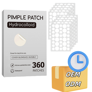 Nhà máy trực tiếp trong suốt Hydrocolloid tinh dầu PE mụn vá tùy chỉnh hữu cơ mặt cô lập cho mụn trứng cá mụn - Product Image 1