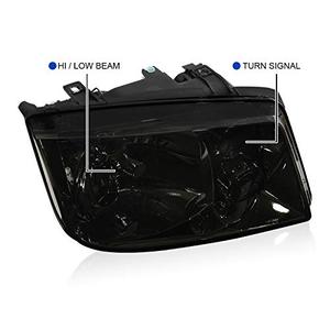 Faro de coche para VW Jetta <span class=keywords><strong>Bora</strong></span> Mk4 1999-2005 faros w/<span class=keywords><strong>o</strong></span> niebla Lámparas de cabeza para LHD - Product Image 2
