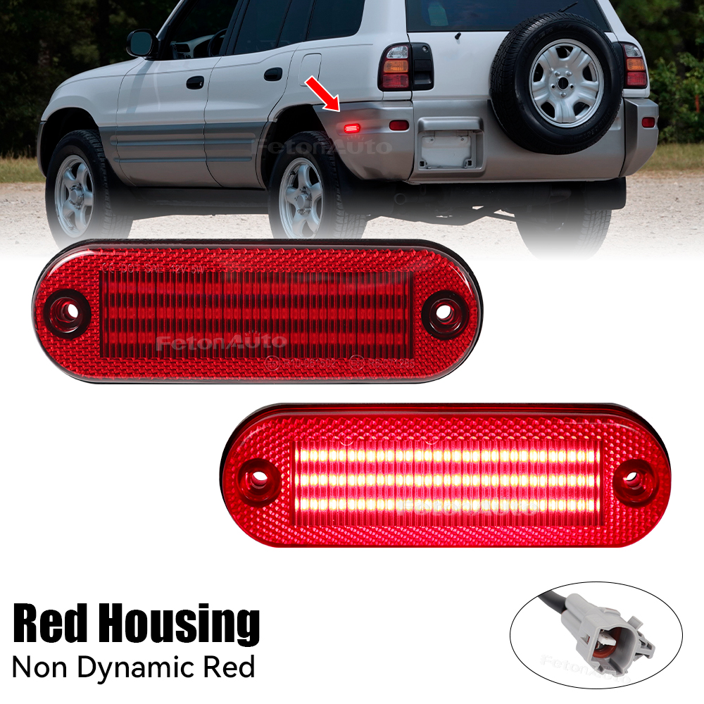 Rouge Trois rangées LED -02-0520