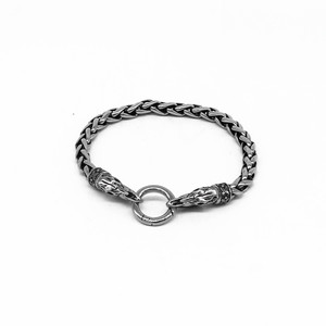 Yunnique Pulsera de plata tibetana con diseño de animal del zodíaco, cadena con diseño de buey, regalo de joyería unisex - Product Image 5
