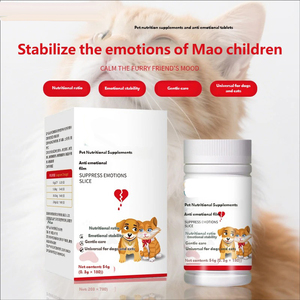 Dogs Cats Fast Absorption Pet Calming Tablets Relieve Heat Stress Reduce <strong>Anxiety</strong> All Life Stages Pet Nutritional Supplements - Product Image 5