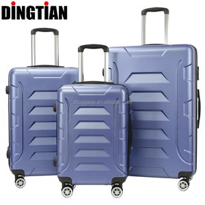 ชุดกระเป๋าเดินทาง ABS แบบกำหนดเอง 3 ชิ้น ทนทานต่อการสึกหรอ กระเป๋าเดินทางแบบถือขึ้นเครื่อง ชุดกระเป๋าเดินทางโพลีเอสเตอร์ ราคาถูกจากโรงงานโดยตรง - Product Image 3