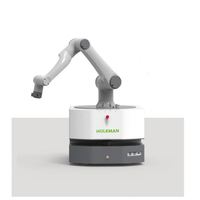 Sasis Robot AGV LCV500 0,5ton Robot Platform Pemandu Laser AGV Pintar