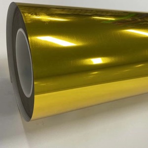 Pegatinas de Papel Cromado Dorado Personalizadas, Calcomanías Metálicas Doradas Premium, Bordes Reforzados, Rollos de Impresión Digital para Regalos Promocionales - Product Image 3
