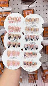 Ongles en gel souple légers et courts, personnalisés, certifiés salon, style minimaliste uni, adaptés à chaque <span class=keywords><strong>mesure</strong></span> de doigt – Qualité artisanale experte - Product Image 2
