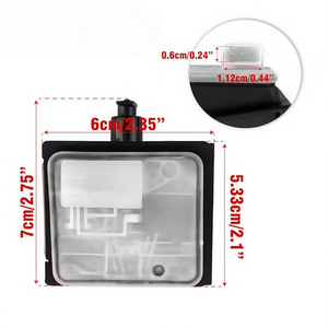 Poignée de bouchon de réservoir de carburant pour Mercedes Benz W247 C118, pièce de rechange en plastique de 6cm x 5.33cm, A0008202205 - Product Image 1