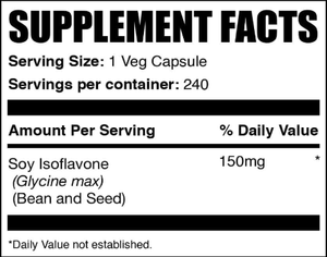 Suplemento para Menopausa Feminina OEM/ODM com Isoflavonas de Soja em Cápsulas de Extrato Vegetal - Product Image 2
