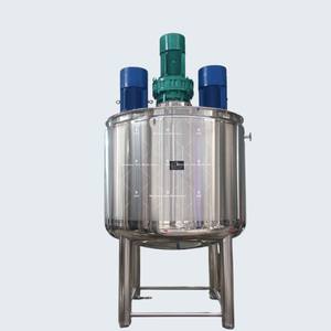 Cuve de mélange combinée de 1000 L, mélangeur homogénéisateur chauffant pour savon liquide avec chauffage - Product Image 1