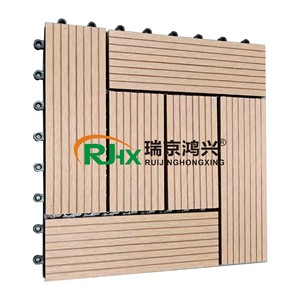 Revêtement de sol <span class=keywords><strong>extérieur</strong></span> durable et facile à installer, imperméable, brossé, à emboîtement, pour bricolage - Product Image 5