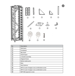 Good Quality Deye <strong>Battery</strong> 20kwh 30kwh 40kwh 50kwh 60kwh BOS-GM5.1 Lifepo4 Lithium <strong>Battery</strong> for High Voltage Inverter - Product Image 2