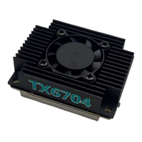 Émetteur d'image pour drone Kimpok Professional PEAK VTX en aluminium, 6.1-7.2G, puissance 3W, 64 canaux, audio intelligent pris en charge, accessoire FPV