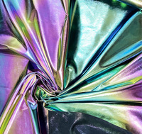 Coloré Laser Illusion Spandex Version complète scène Performance vêtements tissu fond tissu jouet poupée tissu en gros