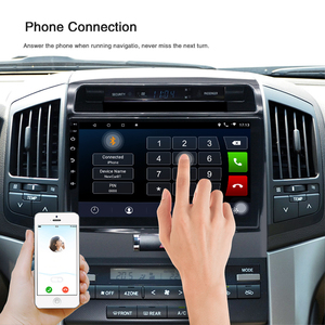 Autoradio Android Jiawell 9/10 pouces 1 Din avec caméra de recul, stéréo, prise USB, prise en charge du Mirror Link, WiFi intégré, Bluetooth, système de navigation GPS - Product Image 5