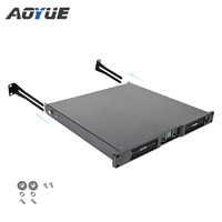 Amplificateur de subwoofer numérique de classe D 1U 2 canaux haute puissance D2-6000, audio numérique 6000W