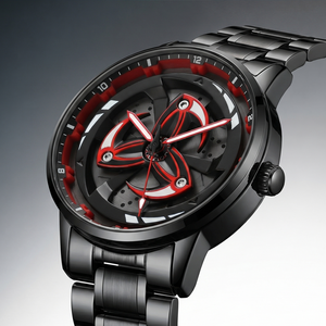 Nouvelle Montre-bracelet à Quartz Officielle 3D Originale Rotative en Gros, Étanche, Thème Anime Sharingan pour <span class=keywords><strong>Kakashi</strong></span> - Product Image 1