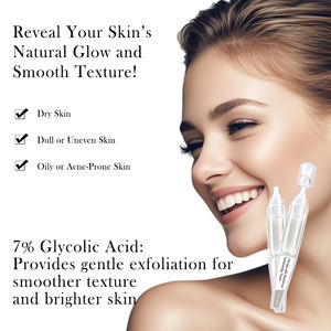 7% гликолевый Отшелушивающий тонер с розовым цветком, Осветляющий воду и экстракт корня женьшеня, глубоко увлажняющий | Krone ODM OEM - Product Image 4