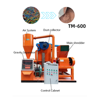 Machine de recyclage de câbles en cuivre, granulateur de fils de cuivre pour la granulation des câbles et la séparation du cuivre
