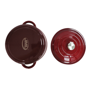 <span class=keywords><strong>Cocotte</strong></span> <span class=keywords><strong>en</strong></span> <span class=keywords><strong>fonte</strong></span> émaillée de qualité <span class=keywords><strong>professionnelle</strong></span>, antiadhésive, compatible gaz et induction, passe au lave-vaisselle et au micro-ondes, utilisable au four - Product Image 3