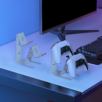 Support universel de contrôleur de bureau en métal pour accessoires de jeu PS5 Solution de gain de place réglable et sécurisée pour manettes de console