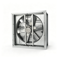 Ventilador de Extracción Industrial de Acero Inoxidable de Accionamiento Directo Minxin para Ventilación en Avicultura, Centros de Datos y Establos (1380mm)