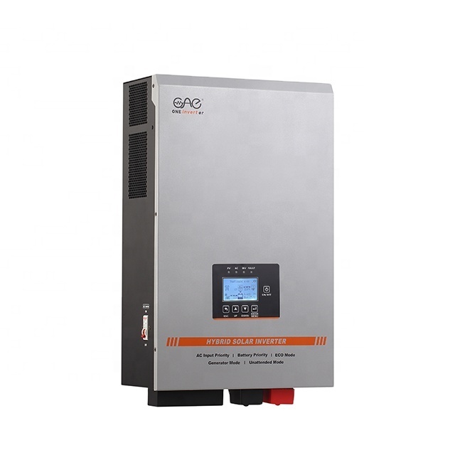 Best 6kw 5kw 48v 110/220v Home Off Grid Hybrid Inverter Solar With Batteries