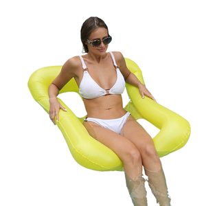 Hamaca Flotante Inflable <span class=keywords><strong>de</strong></span> 4 <span class=keywords><strong>Tubos</strong></span> OEM, Cama Flotante Portátil para Piscina, Silla Flotante Inflable para Piscina, Tumbona para Adultos - Product Image 1