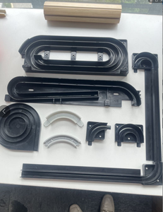 ריהוט מחנאות פלסטיק מטבח מקלחת טמבור הדלת pvc abs מתפתל pvc גלגול דלתות תריס לשרותים קרוואן - Product Image 4