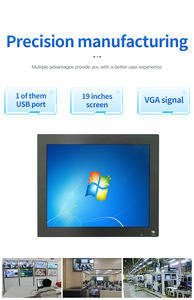 คอมพิวเตอร์แท็บเล็ตอุตสาหกรรมแบบบูรณาการที่มีหน้าจอความจุ19นิ้วฝังแบบสัมผัสสำหรับแคชเชียร์เคาน์เตอร์ร้านอาหารและเรือ - Product Image 2