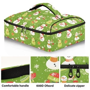 Sac de livraison de pizza isotherme portable en promotion, sac isotherme étanche pour aliments chauds, idéal pour Noël - Product Image 2