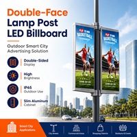 Écran LED intelligent P4-P6 pour poteaux de ville, avec SDK, Wi-Fi, 4G, 5G et contrôle à distance, pour affichage publicitaire, signalisation d'orientation et usage en magasin de détail et ascenseur